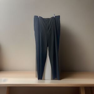 Elisabeth by Liz Claibourne Dress Pants Womens Plus 18 Black Front Pleats Career